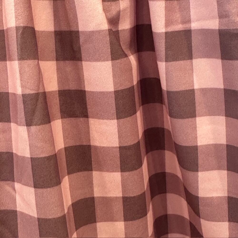 Boutique Marie Nicole Girls 6T (2XL) Pink Plaid Farm Cow Tractor Dress - Picture 6 of 9